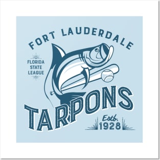 Fort Lauderdale Tarpons Posters and Art